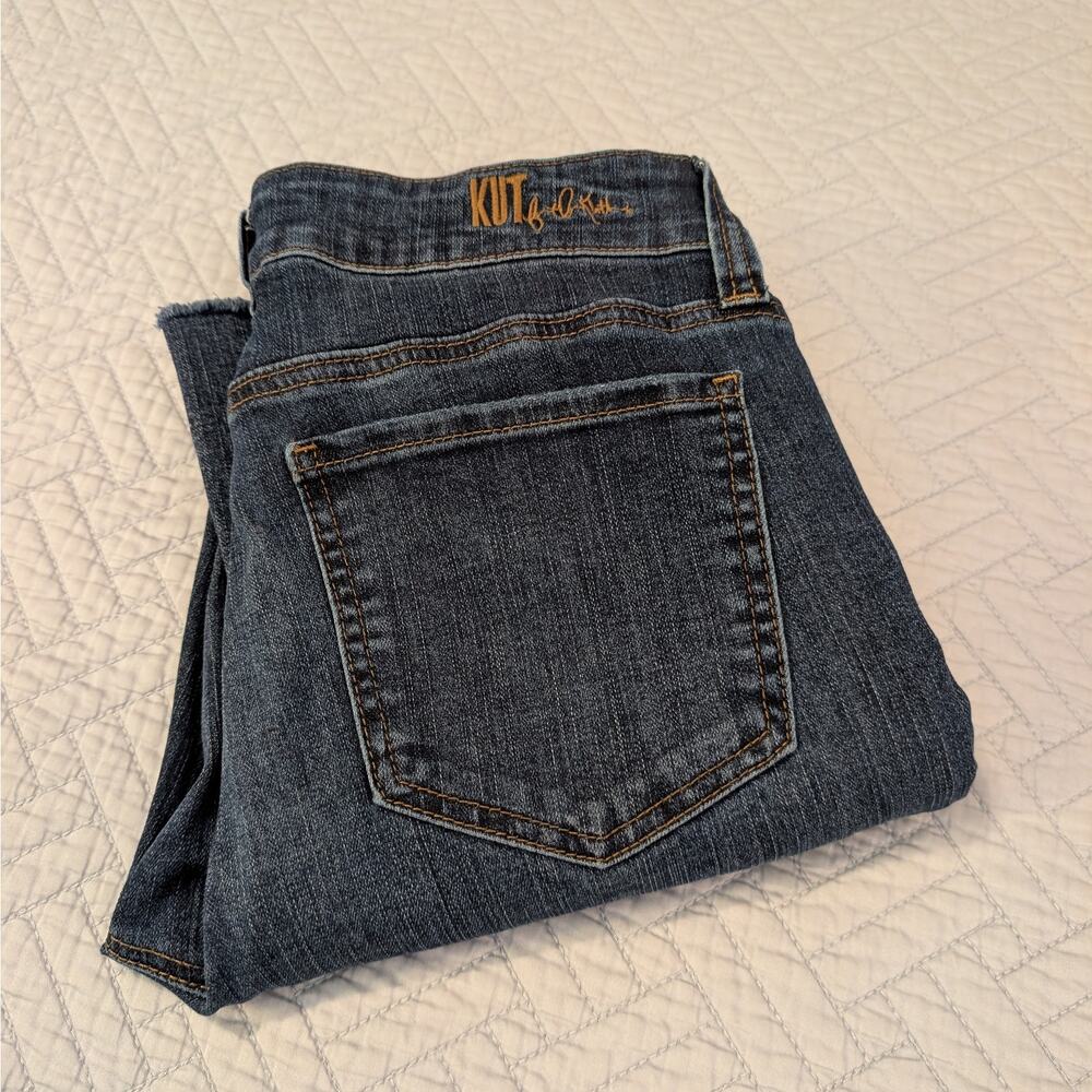 Kut from the Kloth Jeans Women's Size 8 Dark Blue Straight Leg (0481)